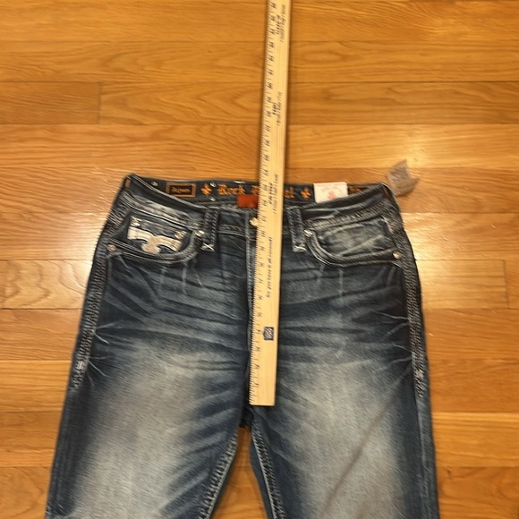 NWT Rock Revival Arjean easy ankle skinny jeans size 32/26. - Picture 6 of 15